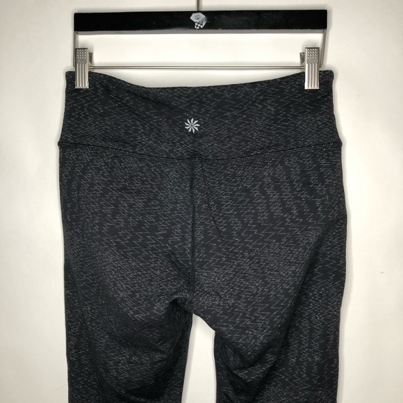 ATHLETA Heathered Black skinny leggings S - Picture 2 of 5
